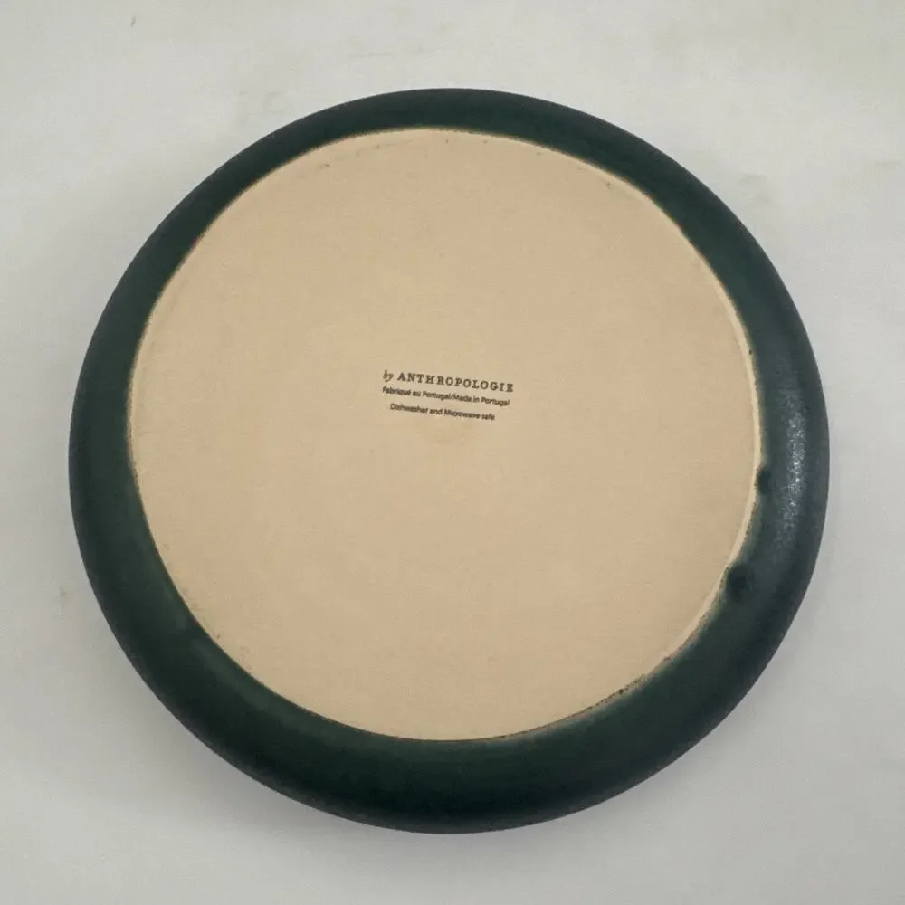 Anthropologie Briar Pasta Bowl Teal Replacement Piece Stoneware